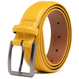 Mens Genuine Leather Belts for Men Dress Belt Many Colors