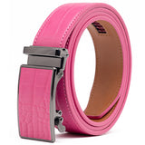 Belts for Men Leather Belt Ratchet Automatic Belt Adjustable one Size