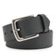 1.5-Inch Full-Grain Leather Casual Belt with Pin Buckle