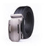 Sports Car Style Crocodile Texture Automatic Buckle Men's Belt
