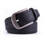 Classic Minimalist Single Prong Business Leather Belt for Men