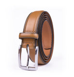 Men's Genuine Leather Dress Belt LA1015 Wholesale 1 dozen Per PACK