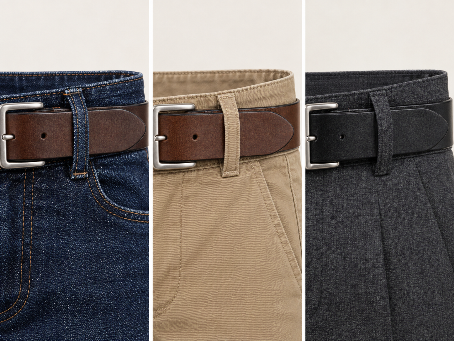 Men’s Belt Width Guide: What Works With Jeans, Chinos, and Dress Pants