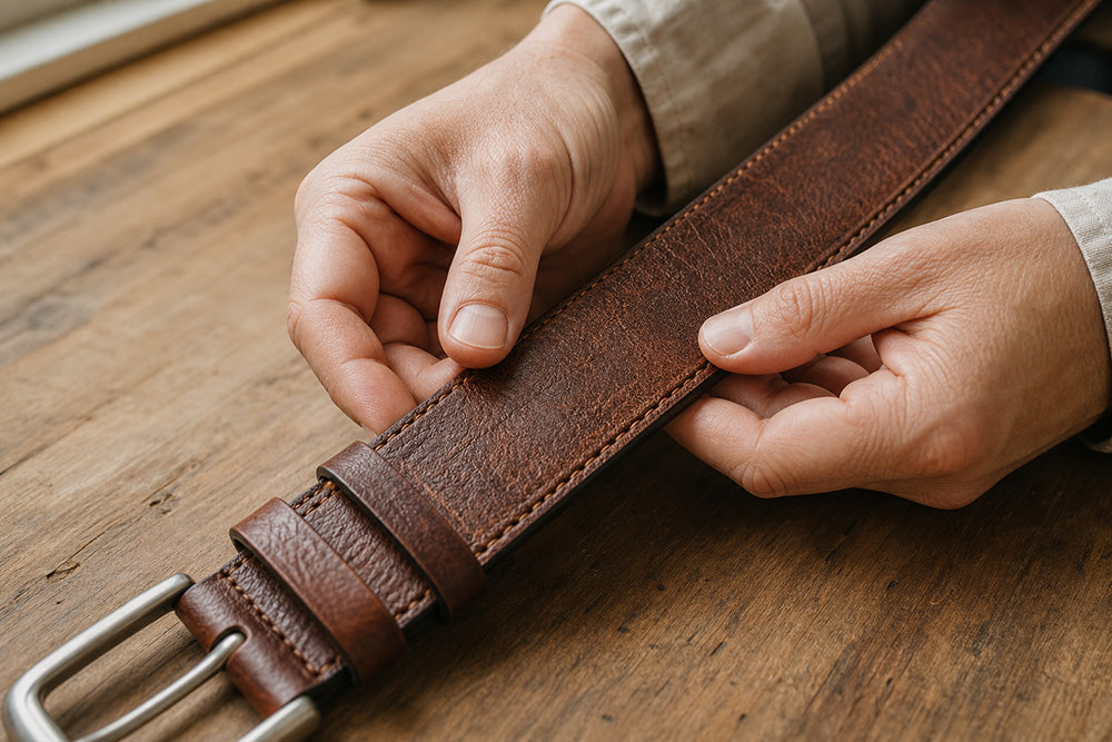 How to Tell If a Belt Is Real Leather Before You Buy