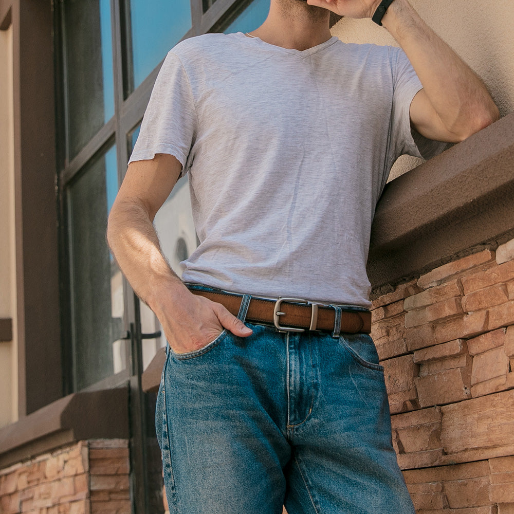Men's automatic ratchet belts