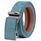 Fabio Valenti Belts for Men Leather Belt Ratchet Automatic Belt Adjustable one Size La2091C