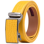 Fabio Valenti Belts for Men Leather Belt Ratchet Automatic Belt Adjustable one Size La2091C