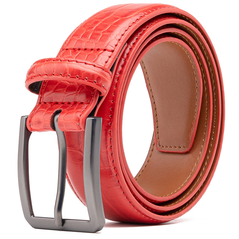 Fabio Valenti Mens Genuine Leather Belts for Men Dress Belt Many Colors La1240