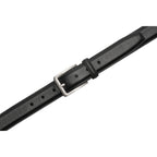 Men’s belts With Full Grain Genuine Leather Casual Dress Belts for Men 1.3inch La2113-Black