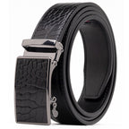 Fabio Valenti Belts for Men Leather Belt Ratchet Automatic Belt Adjustable one Size La2091C