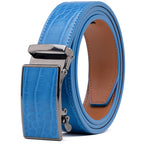 Fabio Valenti Belts for Men Leather Belt Ratchet Automatic Belt Adjustable one Size La2091C