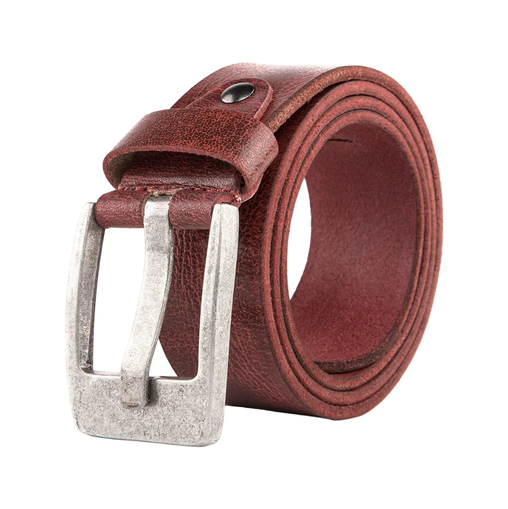 Fabio Valenti Men’s Full Grain Leather Casual Dress Jeans Belts for Men 1.5inch Wide Secondary image