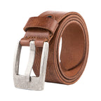Fabio Valenti Men’s Genuine Leather Casual Dress Jeans Belts for Men 1.5inch Wide La2093