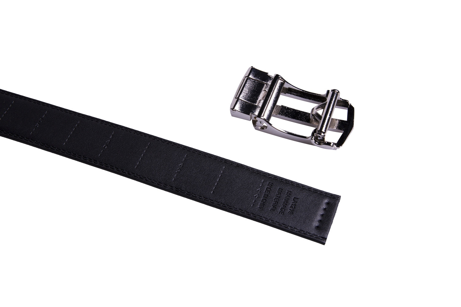 Minimalist Hollow Automatic Buckle Business Belt for Men