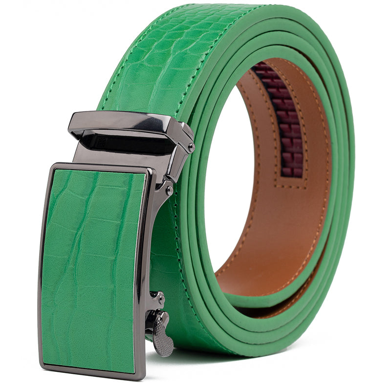 Fabio Valenti Belts for Men Leather Belt Ratchet Automatic Belt Adjustable one Size La2091C Main image