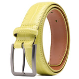 Mens Genuine Leather Belts for Men Dress Belt Many Colors
