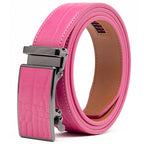 Fabio Valenti Belts for Men Leather Belt Ratchet Automatic Belt Adjustable one Size La2091C