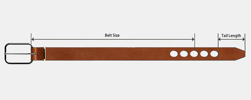 Individual single size diagram – middle hole measurement