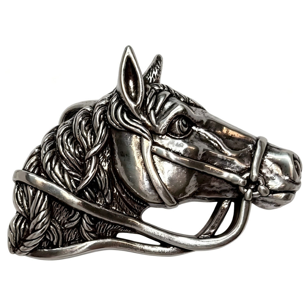 Men's Western Style Belt Buckle – Zinc Alloy Buckle for 1.5" Straps