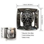 Men's Western Style Belt Buckle – Zinc Alloy Buckle for 1.5" Straps