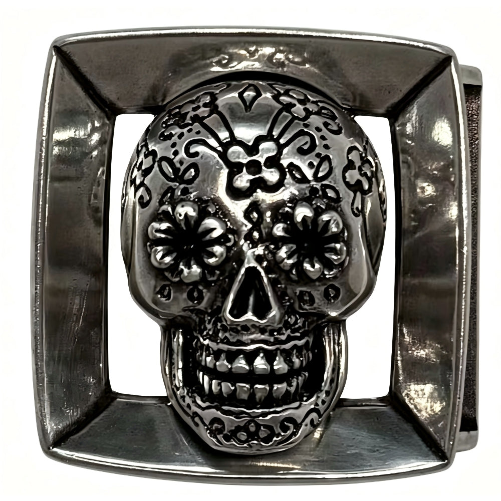 Men's Western Style Belt Buckle – Zinc Alloy Buckle for 1.5" Straps