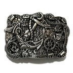 Men's Western Style Belt Buckle – Zinc Alloy Buckle for 1.5" Straps