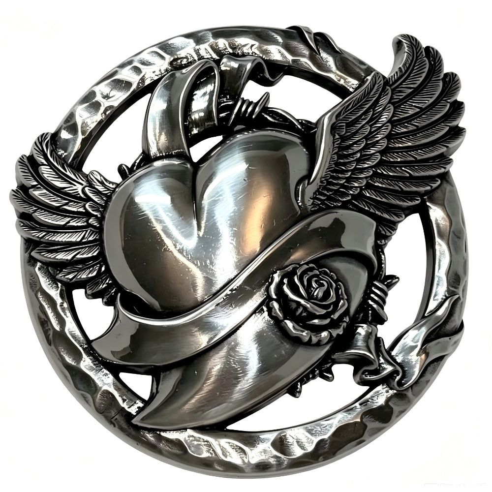 Men's Western Style Belt Buckle – Zinc Alloy Buckle for 1.5" Straps