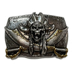 Men's Western Style Belt Buckle – Zinc Alloy Buckle for 1.5" Straps