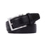Classic Double-Stitch Single Prong Reversible Business Leather Belt for Men