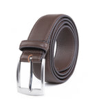 Men's Dress Belt Black Leather Belts for Jeans Dress Belt