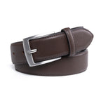 Men's Dress Belt Black Leather Belts for Jeans Dress Belt