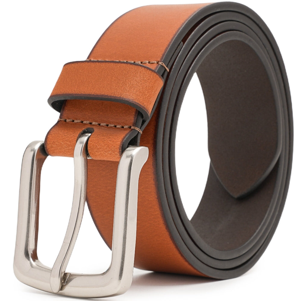Fabio Valenti Genuine Leather Belts for Men Dress Cause Belt for Mens, 1.5inch Wide La2070N