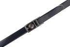 Round Dot No-Tooth Automatic Buckle Reversible Men's Belt