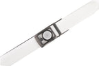 Round Dot No-Tooth Automatic Buckle Reversible Men's Belt