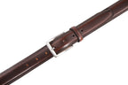 Genuine Leather Dress Belts For Men - Mens Belt For Suits, Jeans, Uniform With Single Prong Buckle