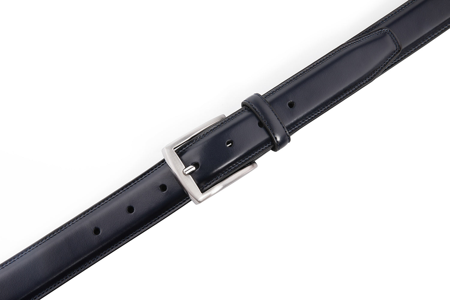 Genuine Leather Dress Belts For Men - Mens Belt For Suits, Jeans, Uniform With Single Prong Buckle
