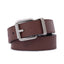 Men's Reversible Leather Belt – Slim Rotating Buckle Dress & Business Casual Belt
