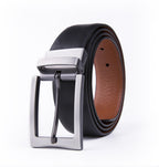 Reversible Men's Italian GENUINE Leather Belt LA1101