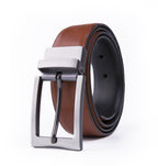 Reversible Men's Italian GENUINE Leather Belt LA1101