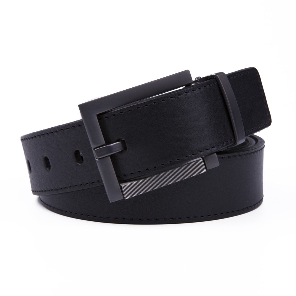 Fabio Valenti Men's Italian GENUINE Leather Belt LA1105 Main image