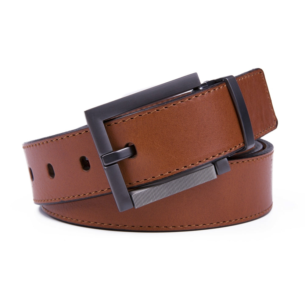 Fabio Valenti Men's Italian GENUINE Leather Belt LA1105