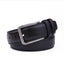 Single Prong Buckle Men's Leather Belt
