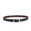 Reversible Color-Changing Rotating Pin Buckle Genuine Leather Men's Belt LA1180