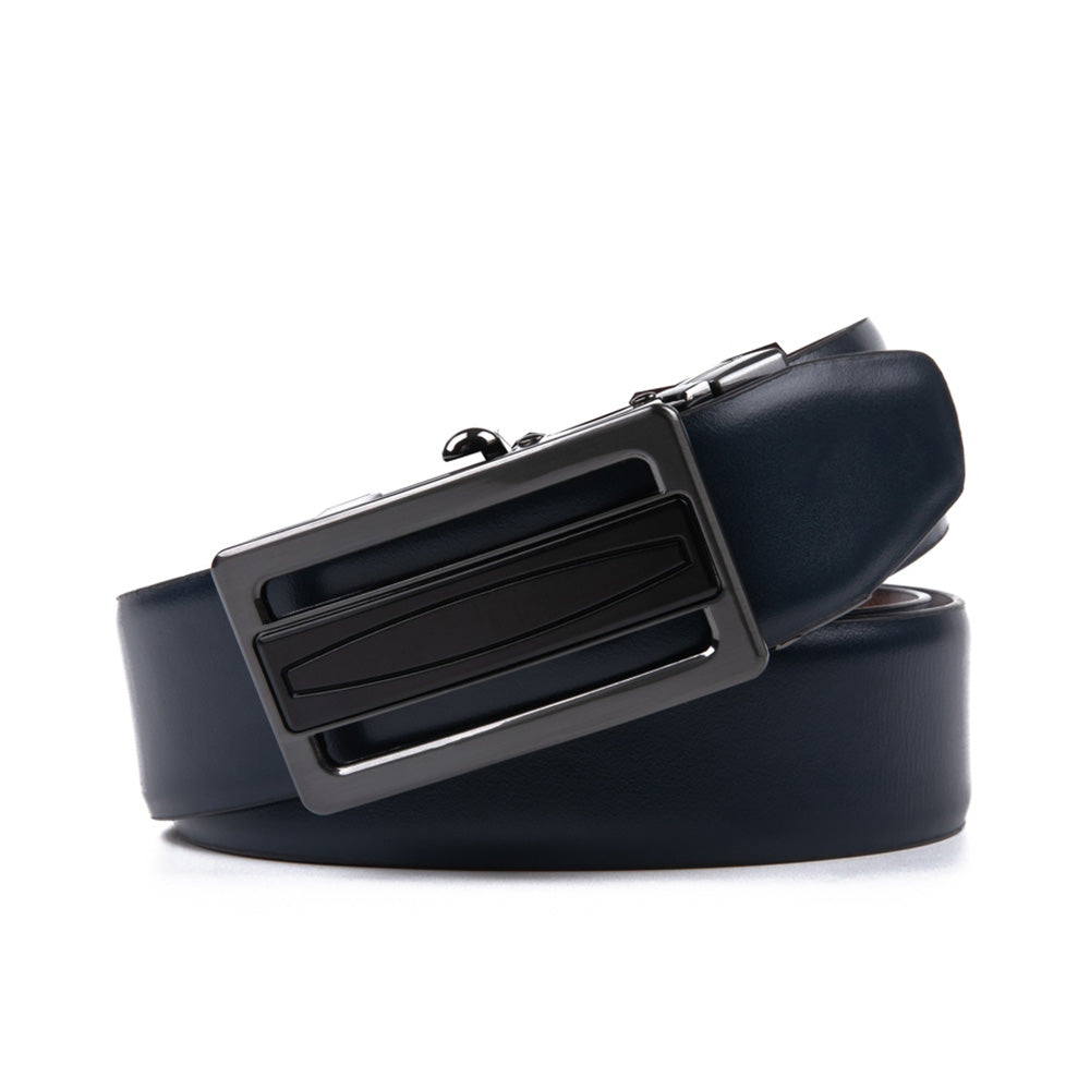 Men's Reversible Trackless Ratchet Belt – 2-in-1 Automatic Dress Belt
