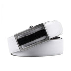 Men's Reversible Trackless Ratchet Belt – 2-in-1 Automatic Dress Belt