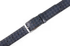 Men's Genuine Leather Grid Pattern Casual Dress Belt
