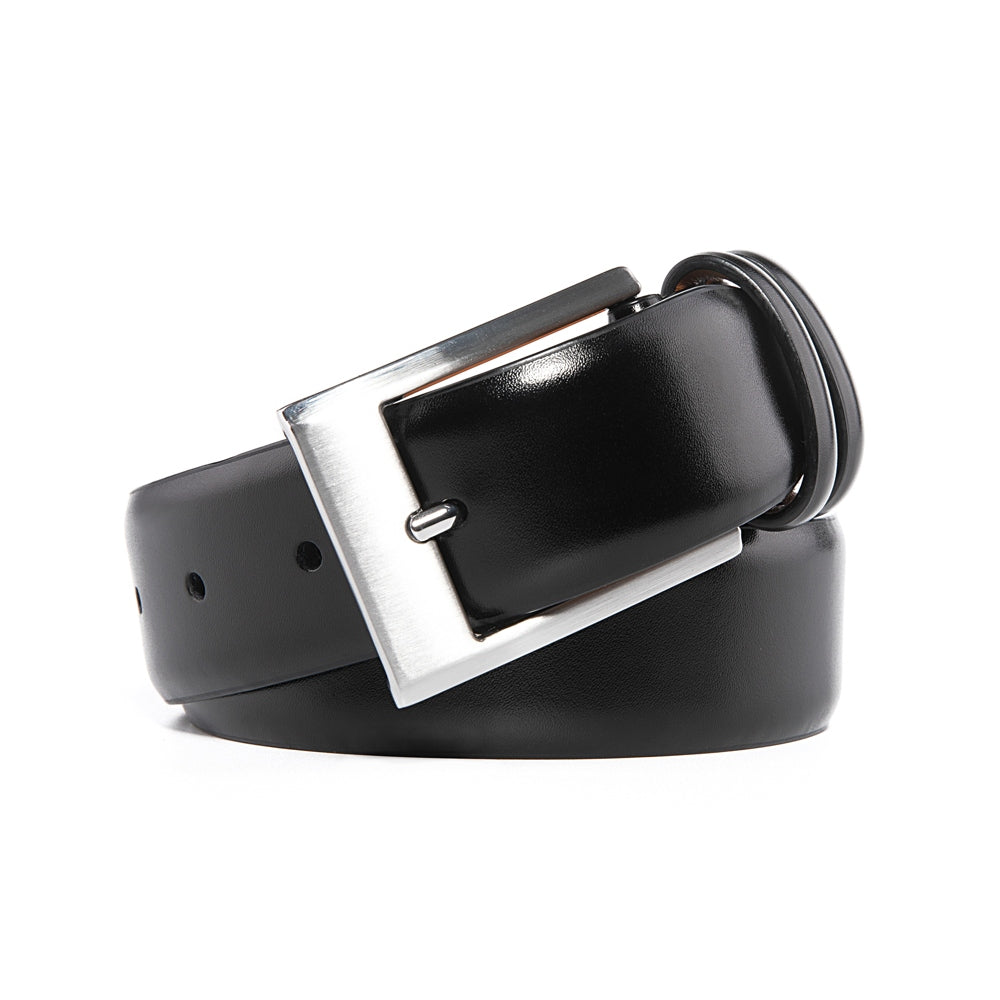 Men's Formal Leather Belt for Office Commute