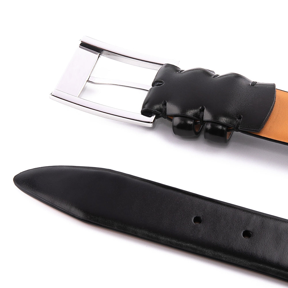 Men's Formal Leather Belt for Office Commute