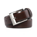 Men's Formal Leather Belt for Office Commute