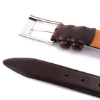 Men's Formal Leather Belt for Office Commute